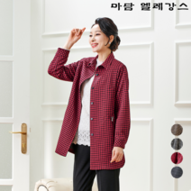 마담엘레강스 마담엘레강스 네오 체크 재킷 K231JK02