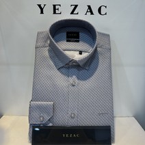 예작 프린트 스냅단추 슬림핏 기모 겨울셔츠(YJ1WBS337/GY)