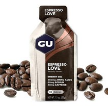 미국 GU Energy 오리지널 스포츠 뉴트리션 에너지 젤 에스프레소 러브 24개입, Espresso Love