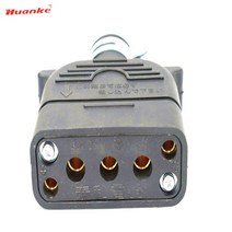 지게차 부품 30a 250v 암형 충전 플러그 37010-10870 배터리 커넥터 NICHIYU Toyota Forklift