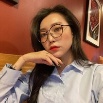 30대여자 안경테 블루라이트 차단경 심플한안경테
