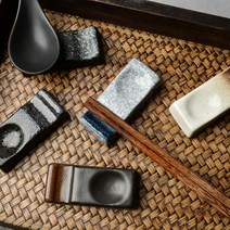 sales class일본식 모던 디자인 도자기 수저 받침 젓가락 받침대(도매 문의 환영), 블루