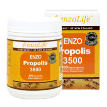 엔조 라이프 뉴질랜드 프로폴리스 3500mg 300캡슐 항산화 작용 면역강화 면역력높이는 영양제, 1병