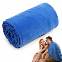 캠핑에어매트 캠핑자충텐트 백패킹 에어매트 휴대용 양털 침낭 야외 캠핑 하이킹 배낭 여행을 위한 라이너 경량 텐트 침대, Royal blue