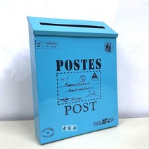 벽걸이우편함 전원주택 우체통 빨간 우편함 루프 스위트홈 유럽풍 인테리어, [옵션]프리미엄라인-10