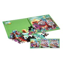 5살 영유아 집중력발달 상상력자극 재밌는 교통자석퍼즐 사고력