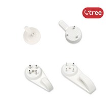 엘트리 이지톡 4종 벽지핀 벽걸이 후크 액자걸이, 없음, 대형 6입