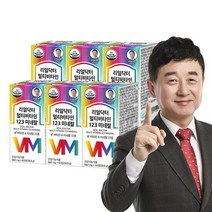 [리얼닥터] 멀티비타민 123 미네랄 980mgX60정 6개 (12개월분), 단품, 단품