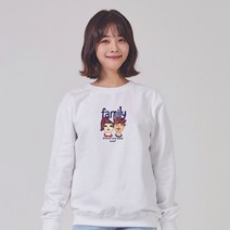 키밍 패밀리 가족 맨투맨 후드티 그래픽