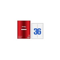 한국폼텍 폼텍라벨지 3621 (36칸 100매) DVD라벨 라벨지 CD라벨 기타라벨 물류관리용라벨