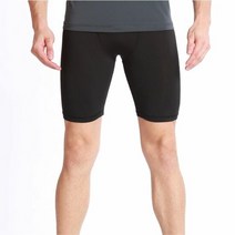 비치 남성 스포츠 트레이닝 웨어 요가 운동복 반바지 블랙