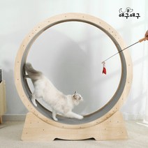 애구애구 고양이 캣휠 87cm, 우드, 1개