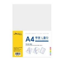 에코청운 L자 홀더 파일 A4, 투명, 115개입