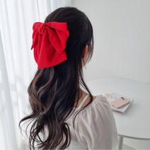 릴리트리 왕리본핀 살랑 쉬폰 나비 머리핀 22칼라