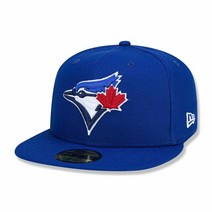 뉴에라 New Era 59FIFTY 토론토 블루 제이스 MLB 2017 정통 컬렉션 온 필드 게임 핏 캡 사이즈 7 1/2, 1개