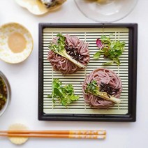 OT 3197 [타나카] 일본 사각 원형 모밀국수판 2종/택1 면기 소바그릇 일본그릇 메밀소바채 모밀면그릇, ▷사각◁