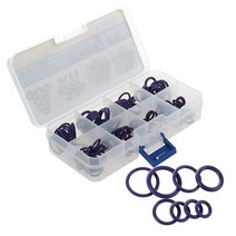 145 PC 8 모드 HNBR F12 R134 O 링 오일 씰 링 보라색, 하나, 보라