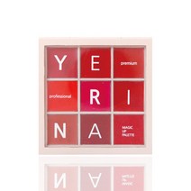 예리나 프리미엄 프로페셔널 매직 립 팔레트(9색), 단품, 단품