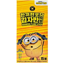 만전김 미니언즈 한끼한포 스틱 김자반, 150g, 2개