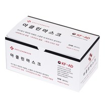 아클린 국산 비말차단 일회용 덴탈마스크 KF-AD 50매, 1개, 50개입