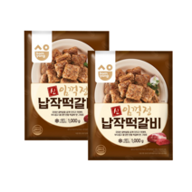 신 임꺽정 납작 떡갈비 1kg 2개
