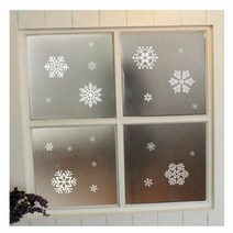 겨울X-MAS 눈꽃스티커 눈꽃기운 GDT-820M, 상세페이지 참조