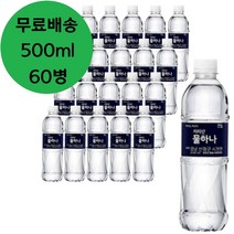 화인바이오 지리산물하나 생수 500ml x 60병 물 0.5리터