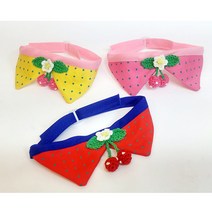 아미펫 강아지 케이프 고양이 스카프, 뜨개체리나비 핑크S, 1개