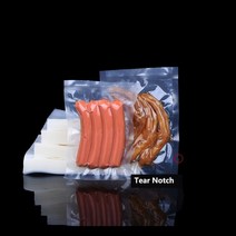100 개/몫 투명한 음식 진공 부대 신선도 고열 저항하는 고기 조미료 소스 포장 저장 주머니, 15 22x32cm