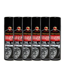 불스원 퍼스트클래스 타이어 세정 광택제, 550ml, 6개