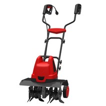 관리기휴립기 미니 경작기 쟁기 쟁쇠 가래 로터리, 노면 파쇄기 1500W - 4개 칼 0.3m