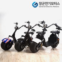장군전기모터스 EB-X7 전동스쿠터, 블랙 60v 12ah (리튬배터리)
