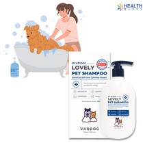 헬스라이프 마이키닥 러블리 펫 샴푸 350ml 강아지 영양 보습케어 미용 피부 각질