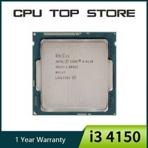 i512400fcpu 중고 인텔 코어 i5 4670k 3.4ghz 6mb 소켓 lga 1150 쿼드 코어 cpu 프로세서 sr14a, 없음