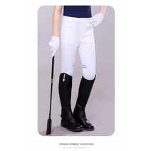 승마복 승마바지 실리콘 풀패치 말승마 초박형 바지 그립 실리카 젤 라이딩, 01 백색_05 for 140MM height