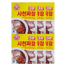 오뚜기 3분 사천짜장, 200g, 6개