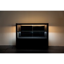 스테디301-1200 / 견고한강화유리진열장 학교장식장 제품전시진열대 매장용전시진열대 백화점매대 매장오픈, 블랙