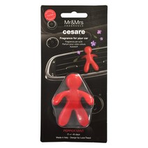 미스터앤미세스 블리스터 차량용 방향제 레드 페퍼민트향, 1개입, 1개