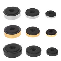 차량용 바닥 우퍼 12pcs 스피커 스탠드 피트 패드 강한 충격 흡수 발 네일 절연, 40.5mmx13.5mm, 은