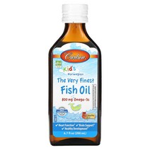 칼슨 더 베리 파이니스트 피쉬오일 복숭아 800mg 200ml, 6병