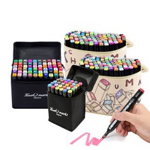 트윈 디자인 터치 마카펜 30색60색80색168색 세트 드로잉 일러스트 마커, 일반형 마카펜 30색, C애니메이션