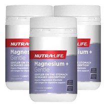 뉴트라라이프(Nutra-Life) 뉴트라라이프 마그네슘 플러스 젠틀 120 캡슐 X 3개, 360캡슐, 1세트