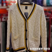 컬러배색케이블가디건IKCK22W01인천점