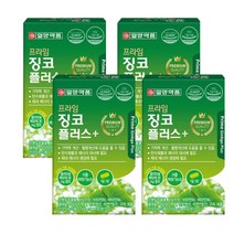 식약처인정 프라임 징코플러스 은행잎 추출물 4개X30정 4개월분 플라보놀배당체 함유 혈액순환 혈관청소, 4개