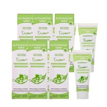 아기 기저귀 발진 크림 75g Alphanova Bebe Eryzinc Creme 프랑스 아기제품, 6팩