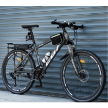 산악 자전거 남성 가변 속도 오프로드 새로운 충격 흡수 도로 경주 24 인치 십대 학생 여성 성인, 21단, 26인치, E