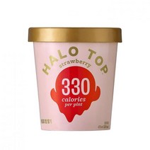 헤일로탑아이스크림 3개 골라담기 (473ml x 3), 딸기 1 초코 1 피넛버터컵 1