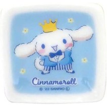 [일본정품] 카네쇼토우키 320140 산리오 시나모롤 20주년 덮밥 4.3인치(11cm) 일본산, 05. 쁘띠 스퀘어 플레이트