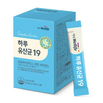 대상웰라이프 하루 유산균 19, 60g, 2개