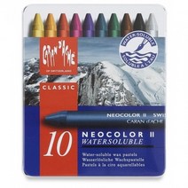 까렌다쉬 수성크레용 NEOCOLOR2 10색